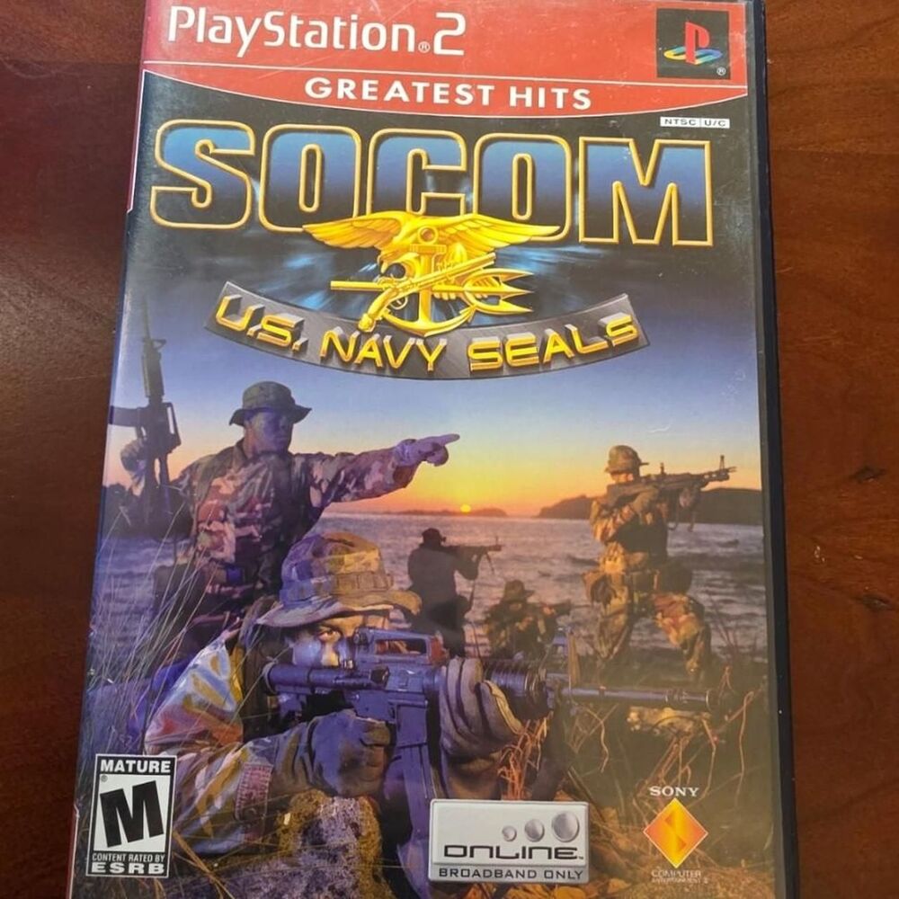 Socom US Navy Seals PS2 game